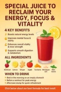 Juicing For Energy