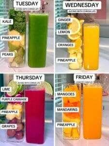 How To Meal Prep Juice For The Week